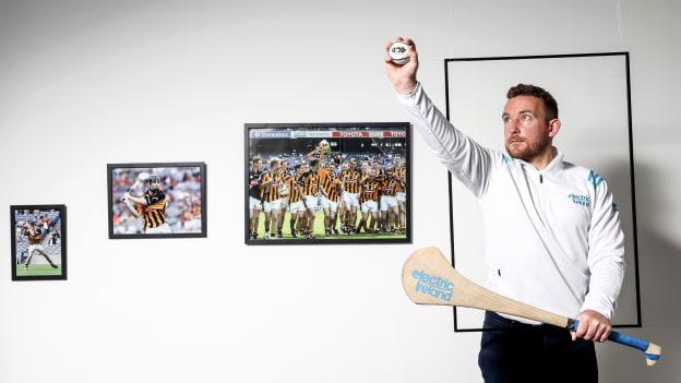Pictured is former Kilkenny Minor hurler, Richie Hogan, at the launch of the 2024 Electric Ireland GAA Minor Championships. This summer, Electric Ireland will use their social channels to spotlight players from across the Championships, in recognition of the major impact that playing Minor can have on young people’s future successes, on and off the field. You can follow the campaign on social media @ElectricIreland and via the hashtag #ThisIsMajor. Photo by Dan Sheridan/Inpho