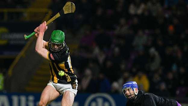 Martin Keoghan of Kilkenny shoots past Wexford goalkeeper Mark Fanning to score his side's first goal, in the 23rd minute, during the Allianz Hurling League Division 1A match between Wexford and Kilkenny at Chadwicks Wexford Park in Wexford. Photo by Ray McManus/Sportsfile.