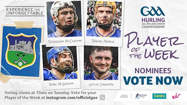 GAA.ie Hurler of the Week nominees