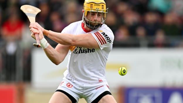 Seán Óg Grogan netted two goals for Tyrone. Photo by Ramsey Cardy/Sportsfile