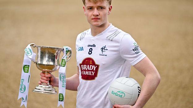 Kildare U20 football team captain, Niall Dolan.
















