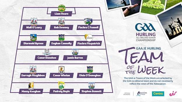 This week's GAA.ie Hurling Team of the Week.