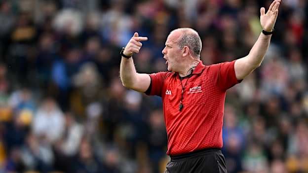 Johnny Murphy will referee Saturday's All-Ireland SHC Semi-Final involving Cork and Galway at Croke Park. Photo by Seb Daly/Sportsfile