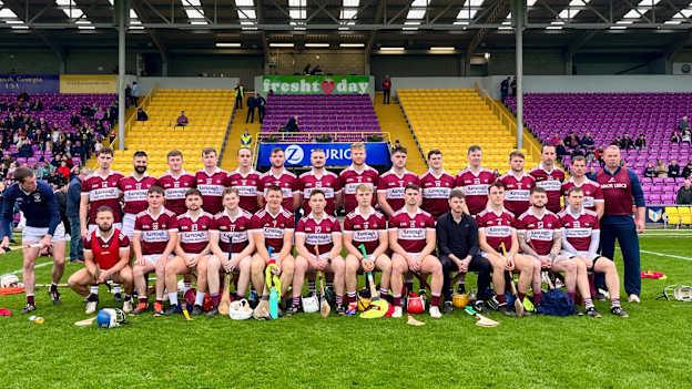 The Castletown Liam Mellows team that won the Wexford Intermediate 'A' hurling championship. 