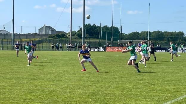 Action from Limerick's victory over Tipperary in the Tailteann Cup preliminary quarter-final. 