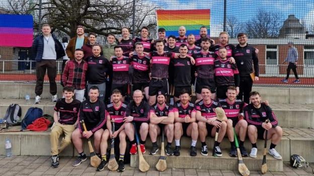 The Na Gaeil Aeracha hurling team won promotion in their very first year of existence. 