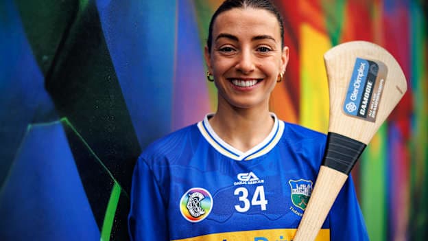 Tipperary's Karin Blair at the 2026 Glen Dimplex All-Ireland Senior Camogie Championship Quarter-Final Media Day in Croke Park, Dublin. Photo credit: ©INPHO/James Crombie.