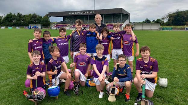 The Roscommon Gaels U10 hurlers pictured at a recent blitz.