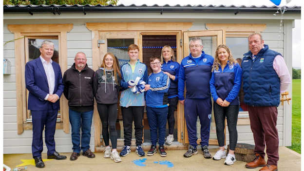 Blessington GAA recently opened a sensory garden and cabin.