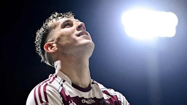Shane McGuigan of Slaughtneil after his side's victory in the AIB Ulster GAA Senior Club Hurling Championship final match between Portaferry of Down and Slaughtneil of Derry at BOX-IT Athletic Grounds in Armagh. Photo by Ramsey Cardy/Sportsfile.
