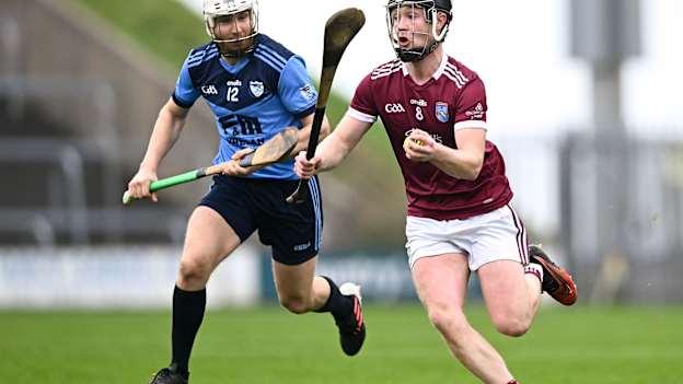 David Codd, St Martin's, and Aidan Rochford, St Anne's, in Wexford SHC Final action. Photo by Piaras Ó Mídheach/Sportsfile