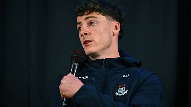 Dublin's Eddie Gibbons pictured at the launch of the All-Ireland SHC at Blarney GAA Club. Photo by Tyler Miller/Sportsfile