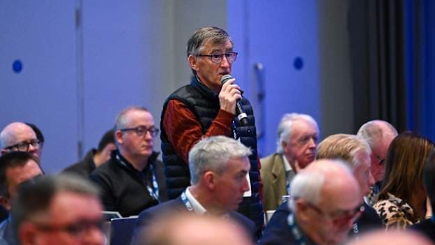 Connacht GAA CEO John Prenty speaking at Annual GAA Congress earlier this year. Photo by Piaras Ó Mídheach/Sportsfile