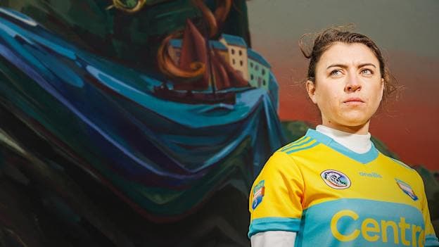 Galway's Niamh Mallon pictured at the launch of the Centra Camogie Leagues.