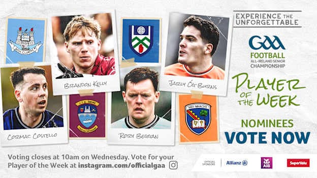 GAA.ie Footballer of the Week nominees.