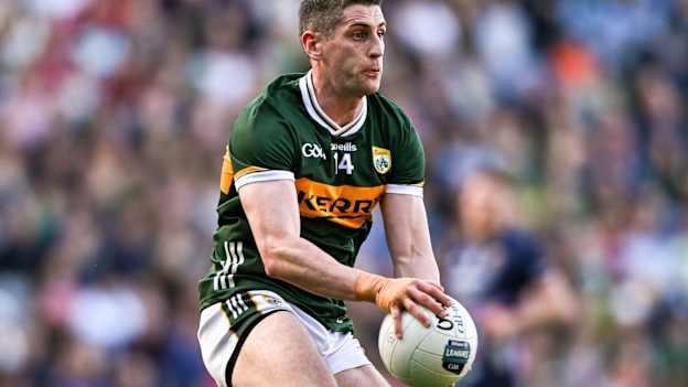 Paul Geaney of Kerry during the Allianz Football League Division 1 final match between Kerry and Mayo at Croke Park in Dublin. Photo by Shauna Clinton/Sportsfile.