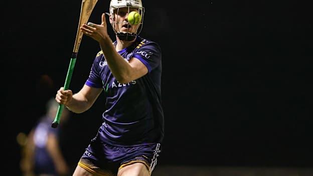 DCU Dóchas Éireann's Joe Flanagan in Electric Ireland Fitzgibbon Cup action. Photo by Thomas Flinkow/Sportsfile