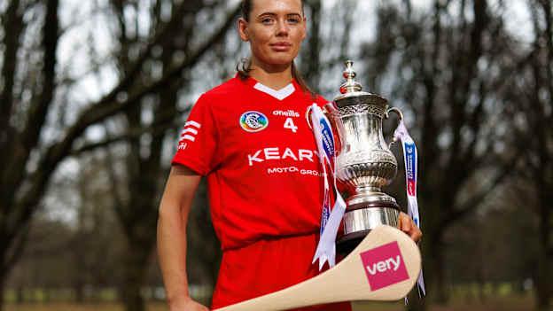 Cork captain Meabh Cahalane pictured at the launch of the 2025 Very Camogie Leagues. This year’s competition promises to be an exciting showcase of talent, passion, and dedication to the game. INPHO/James Crombie