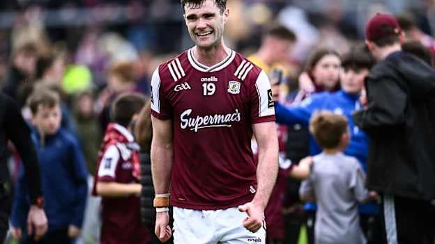 Seán Ó Maoilchiaráin of Galway after the Connacht GAA Football Senior Championship semi-final match between Galway and Roscommon at Pearse Stadium in Galway. Photo by Piaras Ó Mídheach/Sportsfile.