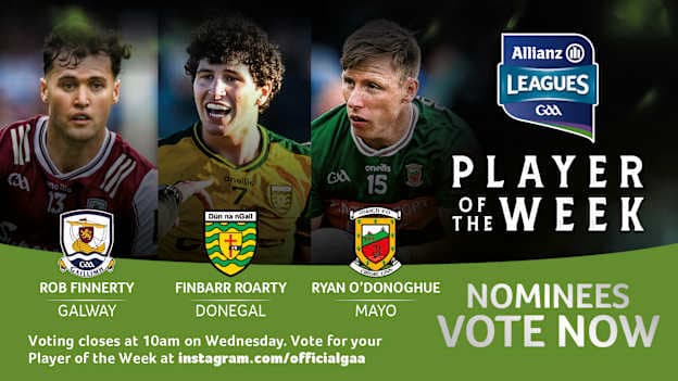 GAA.ie Footballer of the Week nominees