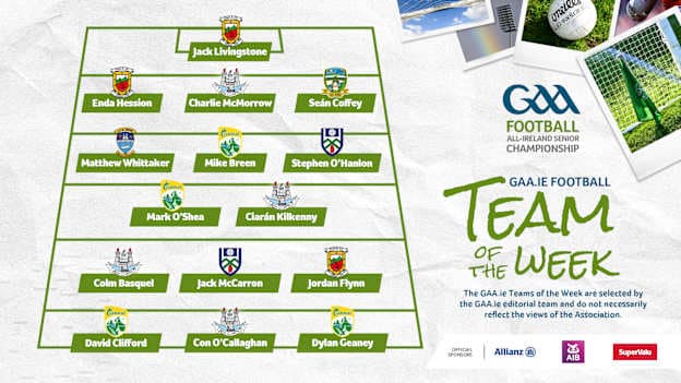 GAA.ie Football Team of the Week.