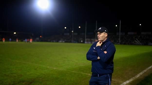 Dublin manager Dessie Farrell during the Allianz Football League Division 1 match between Armagh and Dublin at the BOX-IT Athletic Grounds in Armagh. Photo by Ben McShane/Sportsfile.