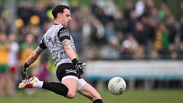 Tyrone goalkeeper Niall Morgan during the Allianz Football League Division 1 match between Donegal and Tyrone at O’Donnell Park in Letterkenny, Donegal. Photo by Piaras Ó Mídheach/Sportsfile.