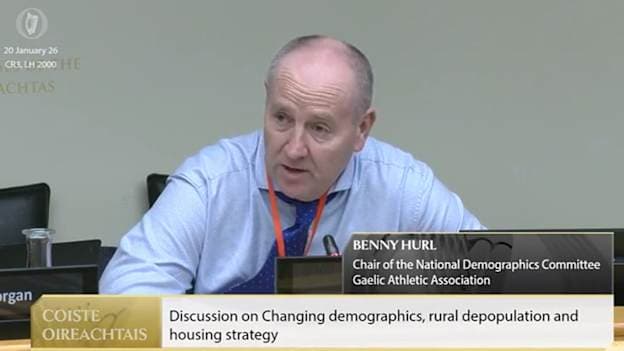 GAA address Oireachtas Joint Committee on Housing