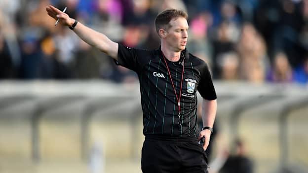 Pat Clarke will referee Wednesday's game at Kingspan Breffni. Photo by Oliver McVeigh/Sportsfile