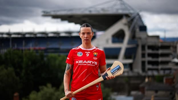 Cork's Ashling Thompson pictured at the 2026 Glen Dimplex All-Ireland Camogie Championship Final Media Day, Maldron Hotel Croke Park, Dublin. Mandatory Credit ©INPHO/James Crombie