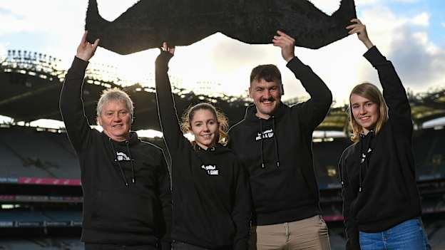 Movember partners with the GAA and the GPA to launch the ‘Movember Ahead of the Game’ campaign at Croke Park in Dublin. In attendance are Ahead of the Game facilitators, from left, Iggy Clarke, Saoirse McCarthy, Domhnall Nugent, and Mary Kate Lynch. Photo by David Fitzgerald/Sportsfile.