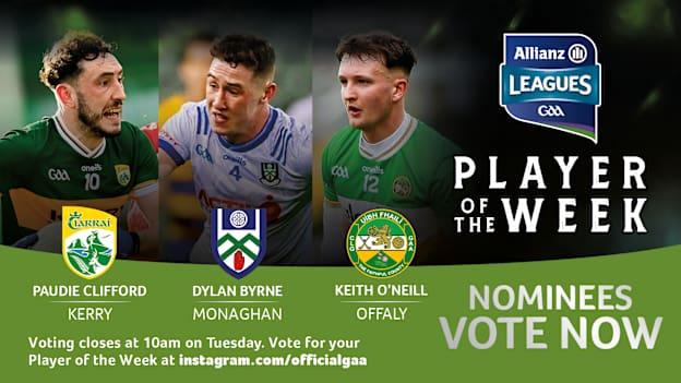 GAA.ie Footballer of the Week nominees.