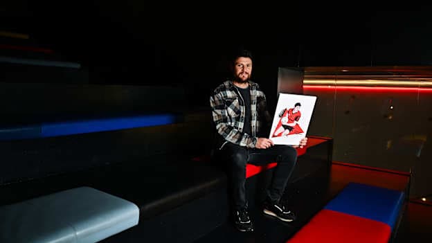 Down's Marty Clarke at the launch of TG4's award-winning Laochra Gael series at the Light House Cinema in Dublin. The biography series returns with eight new legends of Gaelic Games profiled for Season 24, with the first episode airing on January 22nd. Photo by Tyler Miller/Sportsfile.