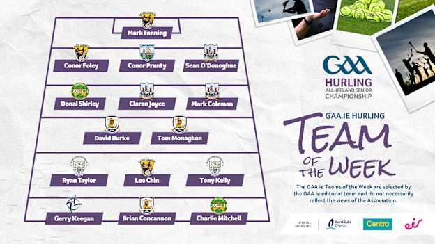 GAA.ie Hurling Team of the Week