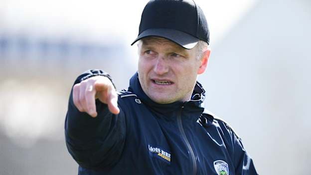 Laois senior hurling team manager Tommy Fitzgerald. Photo by Brendan Moran/Sportsfile
