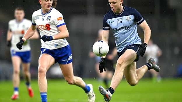 Fuair Áth Cliath an ceann is fearr ar Mhuineachán i Roinn 1 de Shraitheanna Peile Allianz i bPáirc an Chrócaigh Dé Sathairn