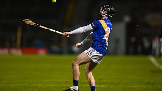 Loughrea's Jamie Ryan in action during the 2025 AIB All-Ireland Club SHC Semi-Final against Na Fianna. Photo by Brendan Moran/Sportsfile