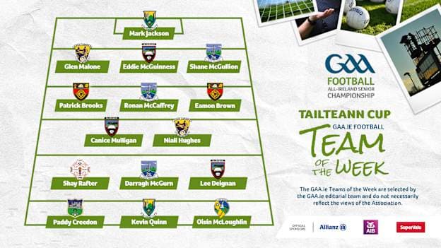 GAA.ie Tailteann Cup Team of the Week.