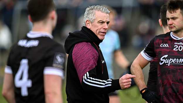 Galway senior football team manager Pádraic Joyce. Photo by Ramsey Cardy/Sportsfile