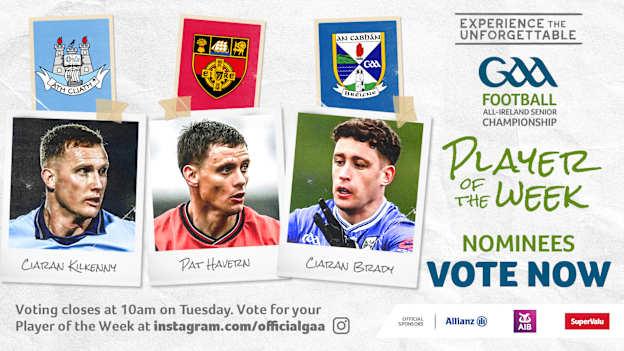 GAA.ie Footballer of the Week nominees