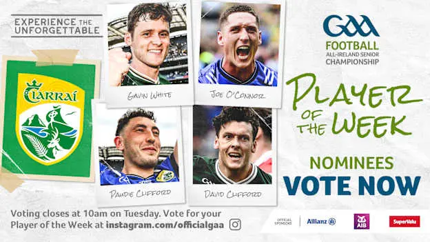 GAA.ie Footballer of the Week nominees