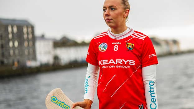 Laura Hayes pictured at the launch of the Centra Camogie Leagues.