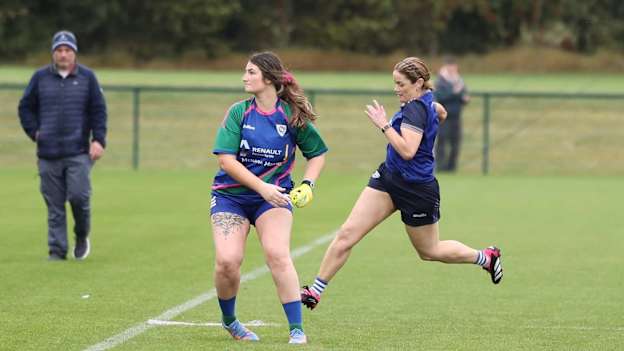 Paula Doherty in action for Breaffy.