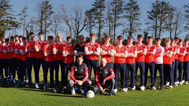 The St. Colman's, Claremorris players and management. 