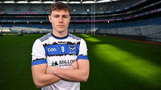 Cathal McKaigue of St Patrick's Maghera, Derry, ahead of his side's Masita All-Ireland Post Primary Schools A Football Final against St Colman's College Claremorris, Mayo, during the Masita All-Ireland Post Primary Schools Finals Captains Call at Croke Park in Dublin. Photo by Stephen McCarthy/Sportsfile.