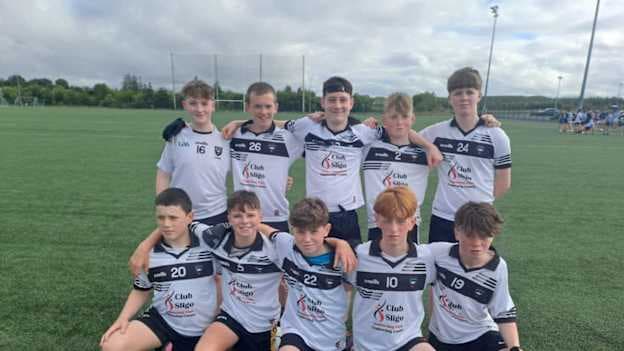 A Sligo team that competed at a Connacht GAA U14 seven-a-side Academy Day.