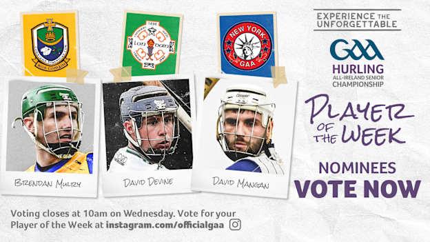 GAA.ie Hurler of the Week nominees