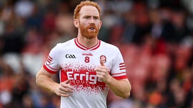 Derry footballer, Conor Glass. 