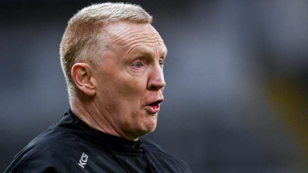 St Brigid's manager Jerome Stack. Photo by Ramsey Cardy/Sportsfile
