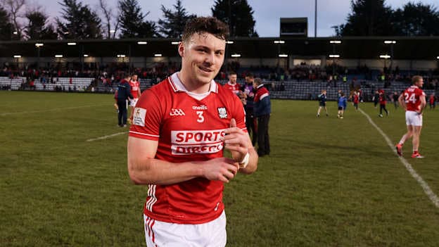 Daniel O'Mahony encouraged about Cork's progress